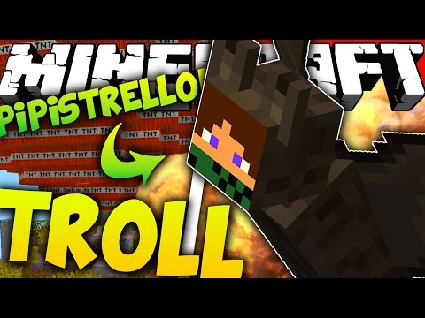 PIRAMIDI DI TNT! TROLLANDO CON I PIPISTRELLI! - Minecraft TROLL (i am Mob Challenge)