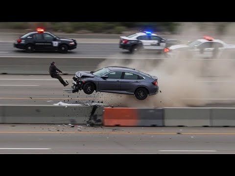 The Most Terrifying High-Speed Chase Video Ever, Never Before Released