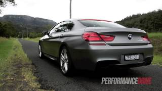 2013 BMW 650i Gran Coupe engine sound and 0-100km/h