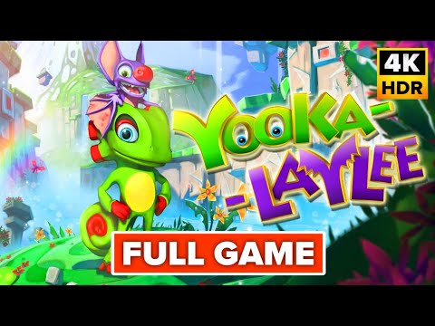 Yooka-Replaylee Gameplay Walkthrough FULL GAME (4K 60FPS) No Commentary