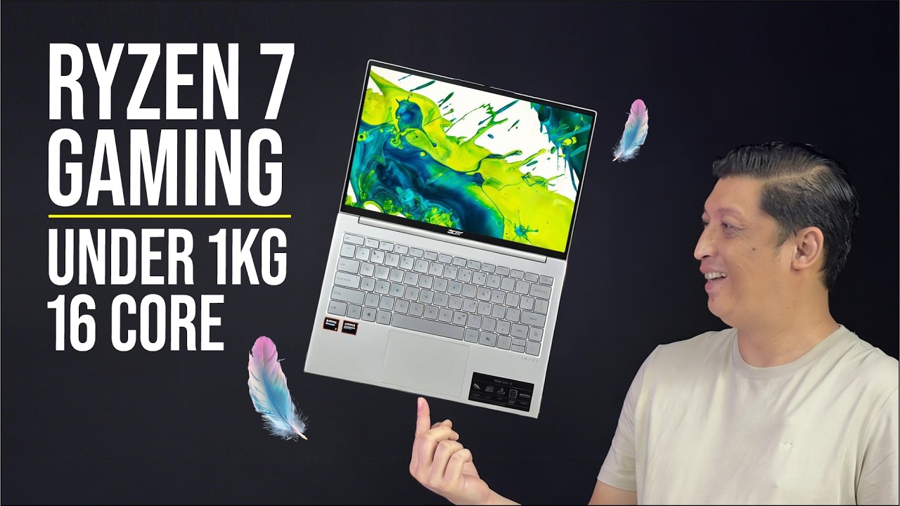 Se RINGAN ini bisa ngebut buat GAMING    -    ACER SWIFT LITE 14 R7 260