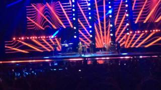 Here with Jordan Fisher at “We Day” radio city NY, NY April 6, 2017