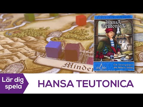 Lär dig spela Hansa Teutonica!