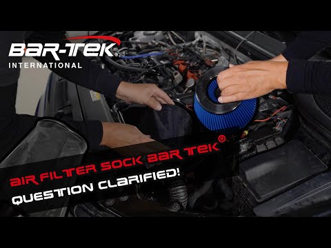 Air filter sock for BAR-TEK® intake - Question solved! | BAR-TEK® Motorsport