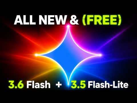 Video Thumbnail: NEW Google Gemini 3.6 Flash + 3.5 Flash-Lite Update
