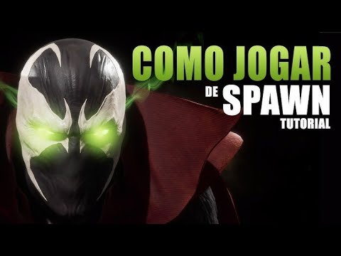 Como aprender a jogar com o SPAWN MK11 COMBOS TUTORIAL 2025