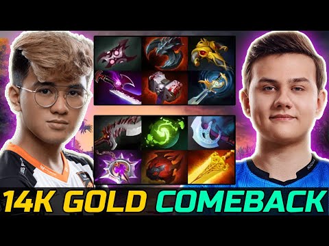 INTENSE 14K GOLDLEAD COMEBACK - TNC.GABBI VS NIGMA.ILTW DOTA 2