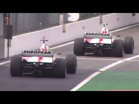 2X 1998 Tyrrell 026 F1 2 seater with a V10 Cosworth engine-epic sound at Monza circuit