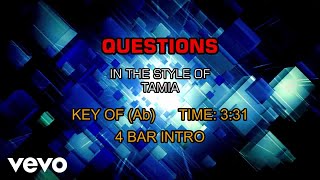 Tamia - Questions (Karaoke)