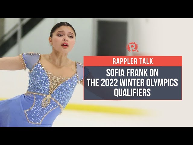 Rappler Talk Sports: Sofia Frank on the 2022 Winter Olympics qualifiers