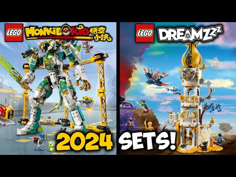 Mind-Blowing 2024 LEGO Sets REVEALED: Monkie Kid, Dreamzzz, Minecraft & Star Wars!
