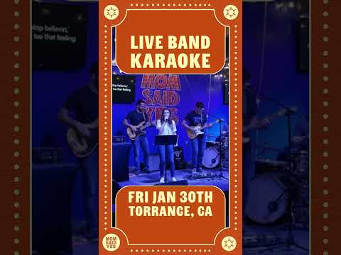 Live Band Karaoke Los Angeles video