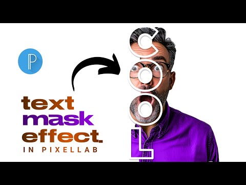 Эффект текстовой маски Учебное пособие PixelLab
