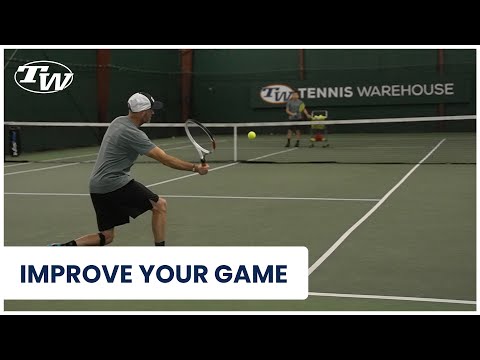Improve your Tennis & Mix Up your Shots w/ our Weekly 4 Ball Variety Drill (angles, droppers & more)