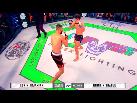 FULL BOUT: EDRIN ADJAMIAN vs QUINTIN SHADLE | Up Next Fighting 8