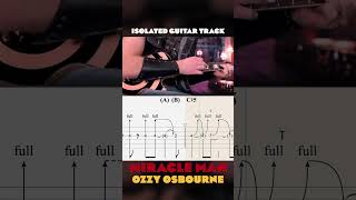 Isolated Solo - Zakk Wylde - Miracle Man - Ozzy Osbourne