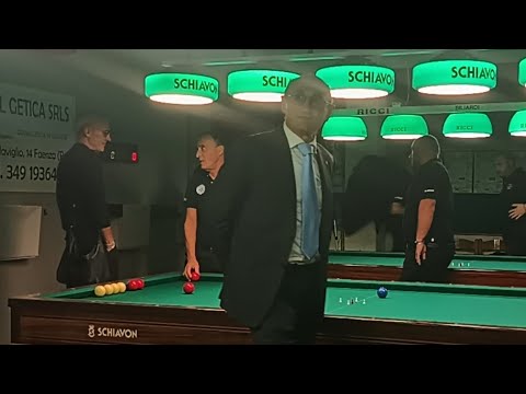 MASTER BOCCETTE 1a TAPPA - PRESENTAZIONE E 1a GIORNATA - PERUCHETTI Giuseppe vs RICCI Daniele