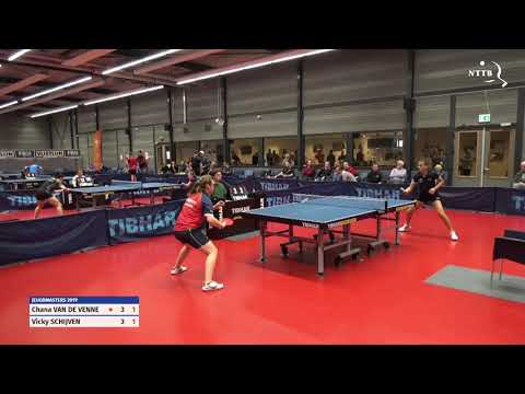 Jeugdmasters 2019 Chana van de Venne - Vicky Schijven