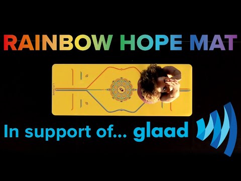 Rainbow Hope Yoga Mat | Liforme x GLAAD