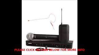 Video thumbnail for SHURE BLX1288 /CVL/630 Dual Channel Handheld and Lavalier Wireless System by GreatProducts4U