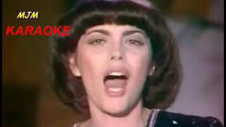 Pardonne moi ce caprice d'enfant --- Mireille Mathieu --- KARAOKE