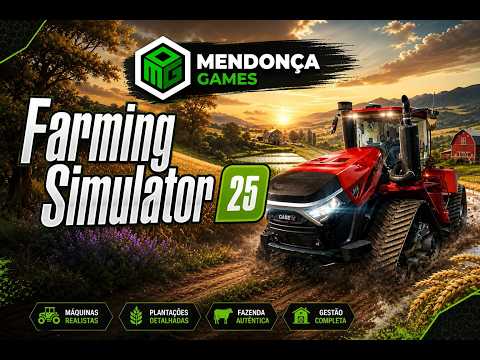 Mapa Vale do Segredo (Ep.3) - Farming Simulator 25 - Primeira colheita do milho no Rio Grande do Sul