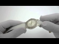 Видеообзор Женские серебряные часы 0546