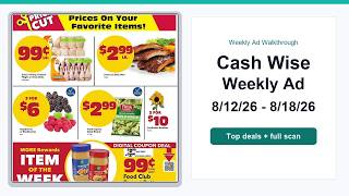 Cash Wise Weekly Ad (8/12/26 - 8/18/26) Best Deals