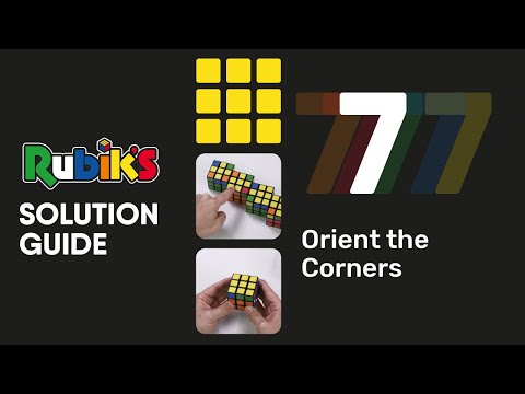SOLVE FINAL LAYER – Step 2: Orient the Corners