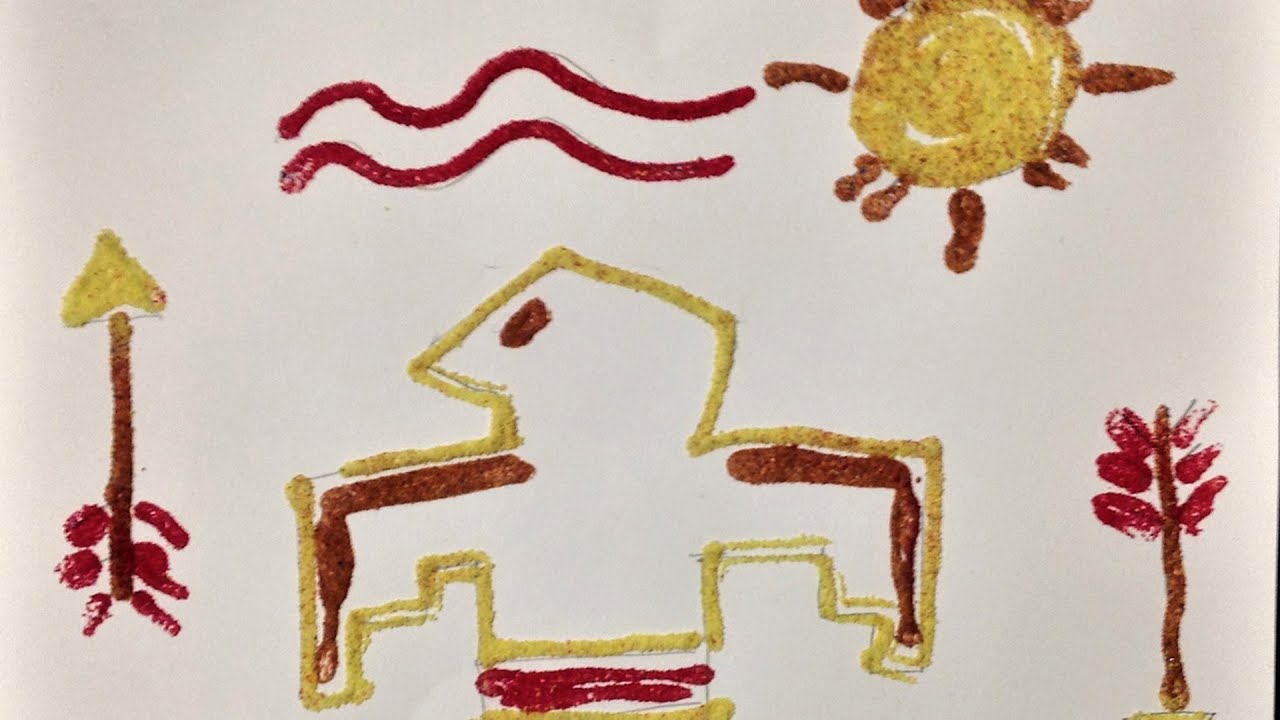 Navajo Sand Painting: Virtual Art Program