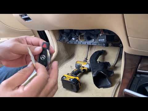Mercedes Benz S550 electronic ignition switch damaged