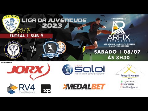 RS SÃO CAETANO x SKA/CAMISA 10 - FUTSAL | SUB 9 - OURO JG2