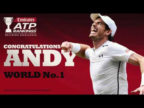Andy Murray New World No 1