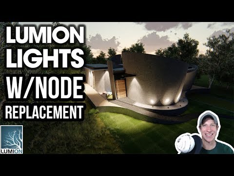 FAST Light Placement in Lumion with Node Replacement