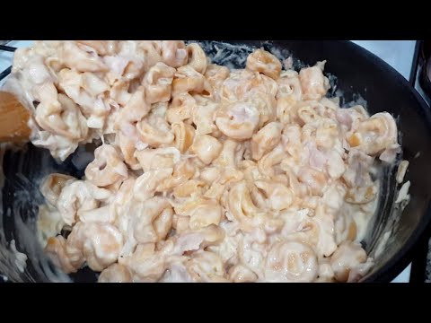 CAPELETINES deliciosos con SALSA RAPIDA