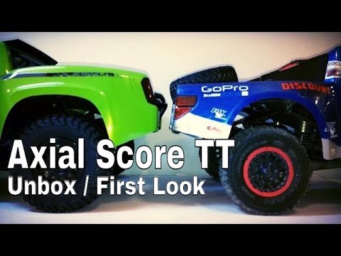 Unbox Axial Yeti Score Trophy Truck RTR