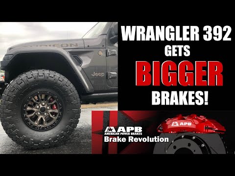 Wrangler 392 Big Brake Kit - APB Brakes
