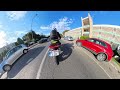Ride 326 Insta 360 X4 Honda CBR650R 2025 Akrapovic Racing Line