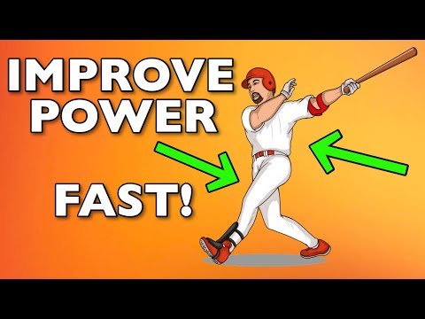 YouTube video about: How to hit a baseball with power?