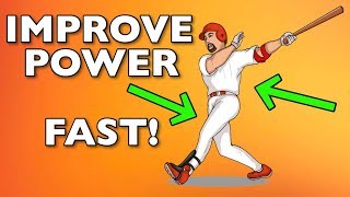 Improve Your POWER In 4 Easy Steps | Baseball Hitting Tips