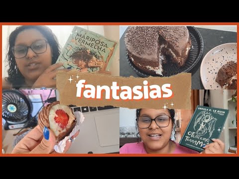 vlog 44: um vlog onde só li fantasias | jesslendo