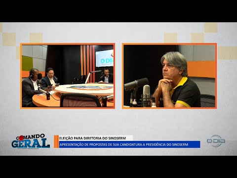 Entrevista com Sinésio Soares no programa Comando Geral 25 01 2023