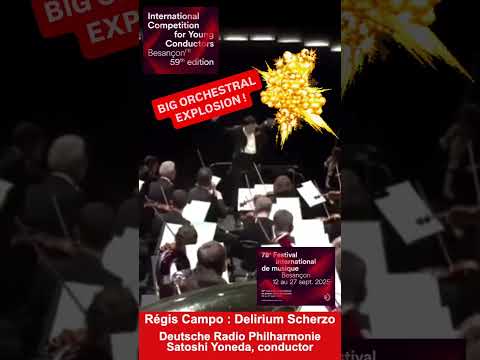 💥 BIG EXPLOSION ORCHESTRAL FORTISSIMO !  #classicalmusic #concert #regiscampo