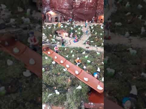 Nazaré  o presépio do ascensor do sítio Natal 2020