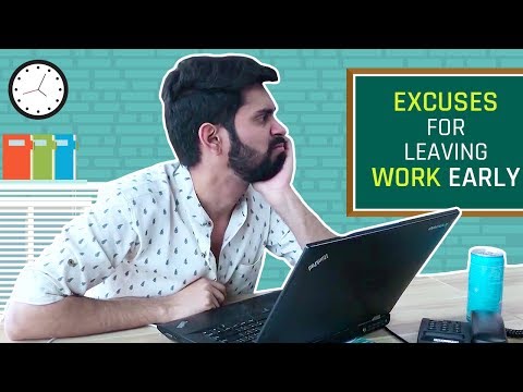 MensXP: Excuses We Make To Leave Work Early