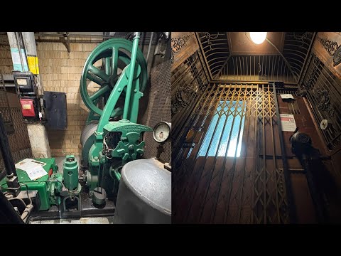 120-Year-Old Otis Birdcage Elevator: Full Tour