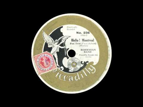 Bohemian Band (Billy Cotton's London Savannah Band) - Hello! Montreal - 1929