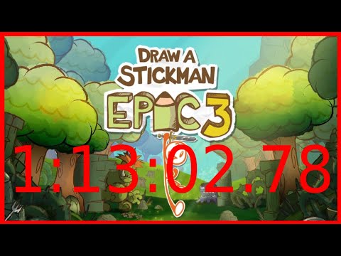 Draw a Stickman Epic: 3 WR 1:13:02.78