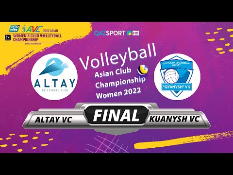 Volleyball. Asian club championship. Final Мatch. «Altay VC» - «Kuanysh VC» - 2:3.