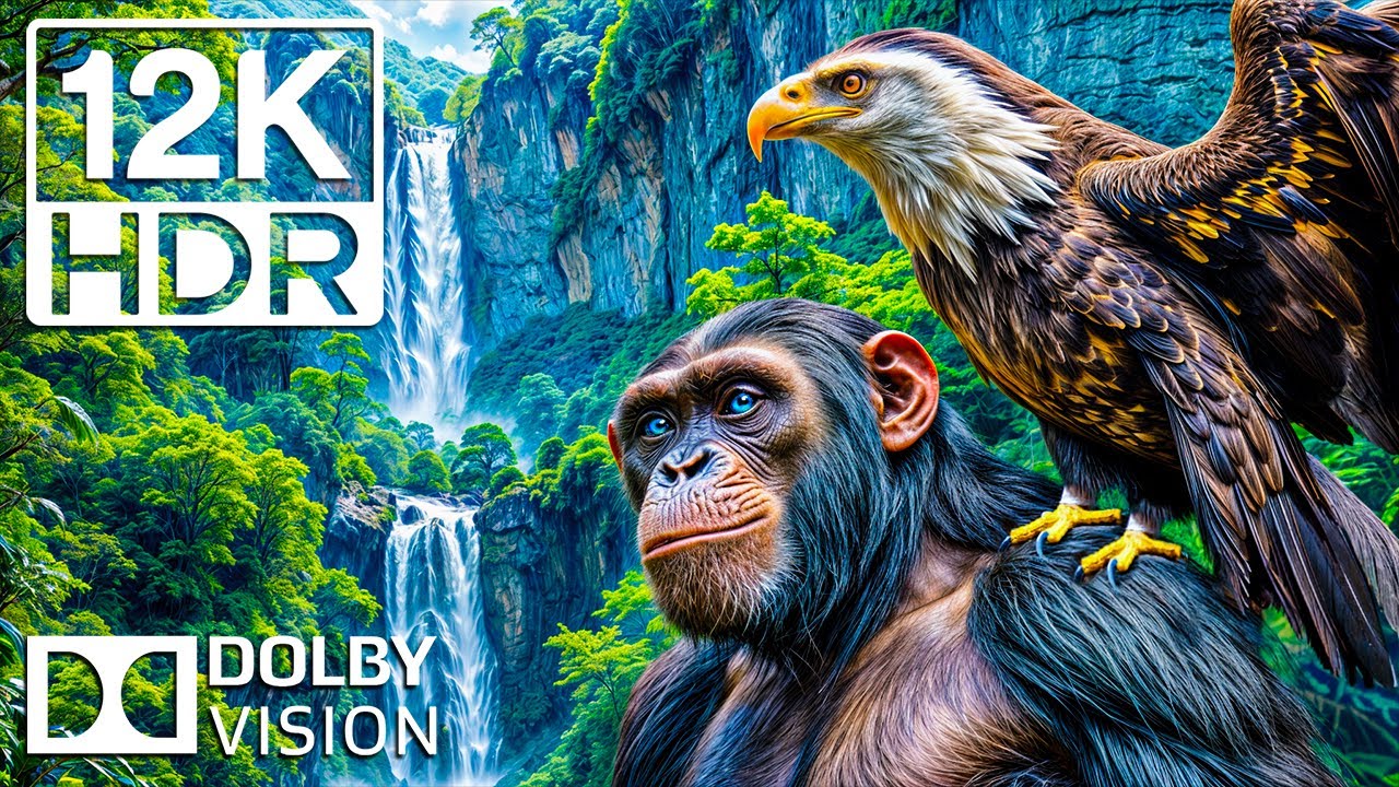 Best Of Animals In Dolby Vision 12K ULTRA HD HDR 120fps | With Cinematic Music (Colorfully Dynamic)